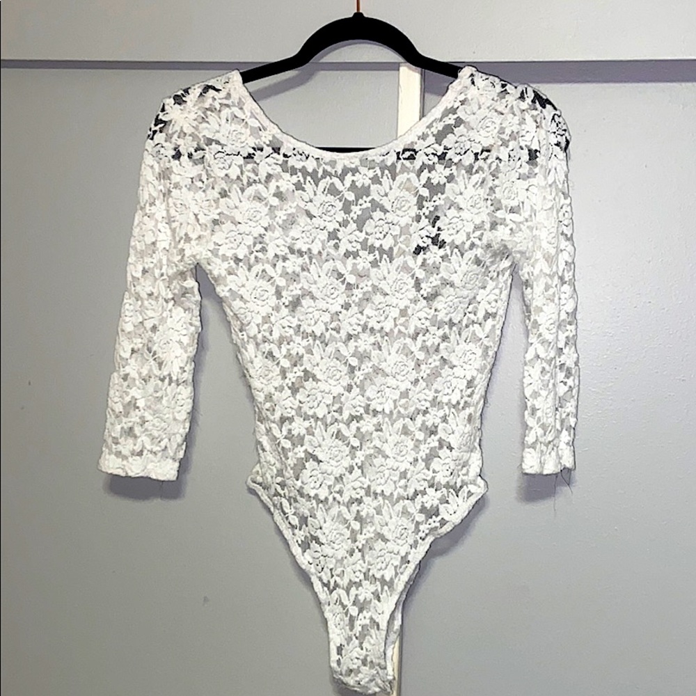 White Lace bodysuit